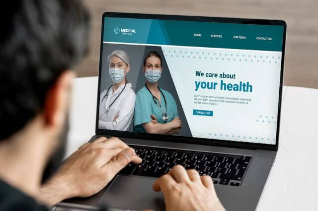 Healthcare Website Development IM